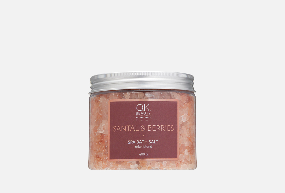 Изображение товара Соль для ванн OK Beauty SANTAL AND BERRIES SPA BATH SALT