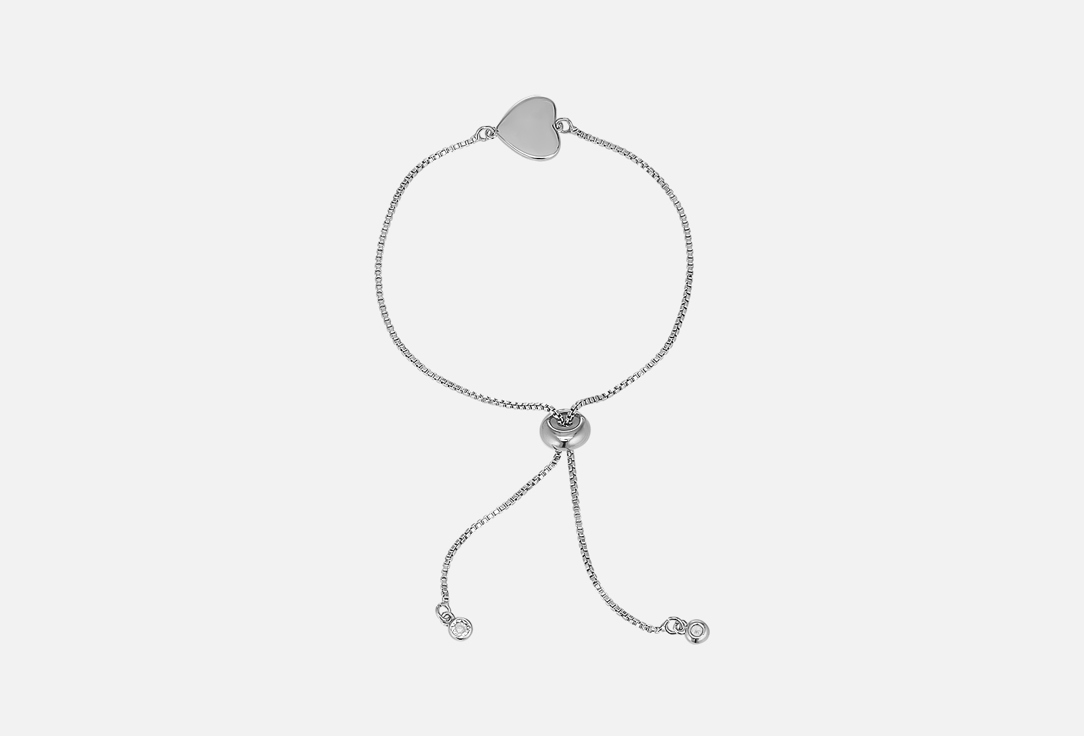 

Браслет UNEVIE DAMOUR, Love with silver glitter 1 шт