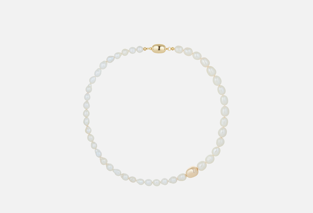 Изображение товара Колье Unevie Damour Barogue pearls mini gold