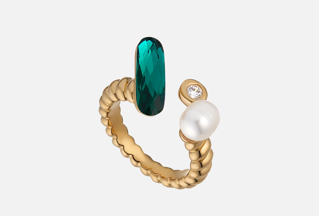 Кольцо UNEVIE DAMOUR Mood of the day green ONESIZE мл