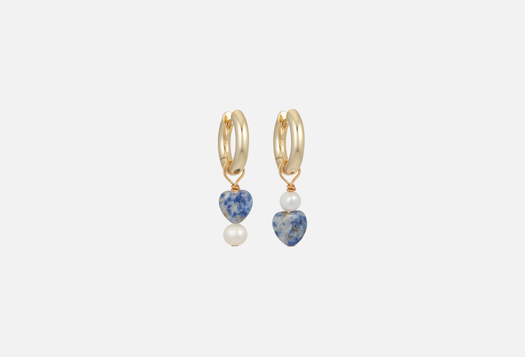Изображение товара Серьги Unevie Damour Sodalite love