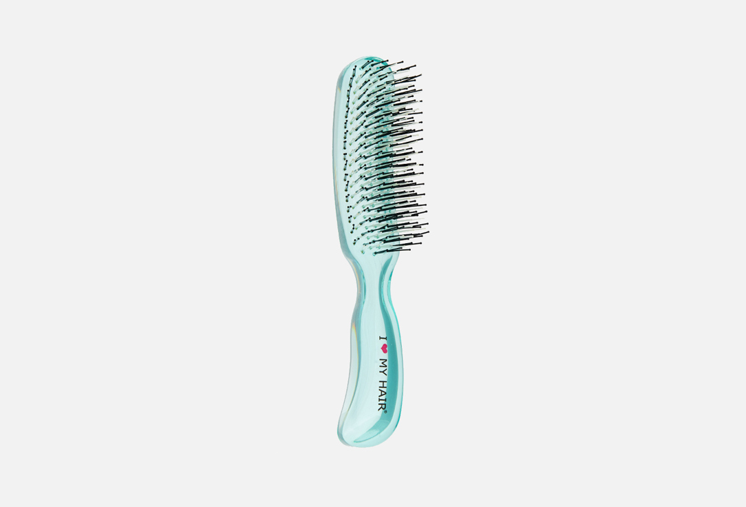 Изображение товара Щетка для волос I LOVE MY HAIR ILMH Aqua Brush 18280SC зеленая прозрачная М