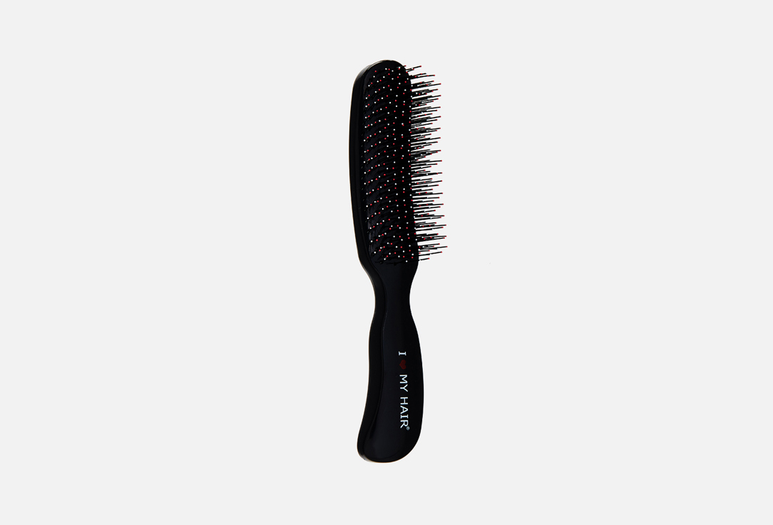 Изображение товара Щетка для волос I LOVE MY HAIR ILMH Therapy Brush 18280 черная глянцевая M