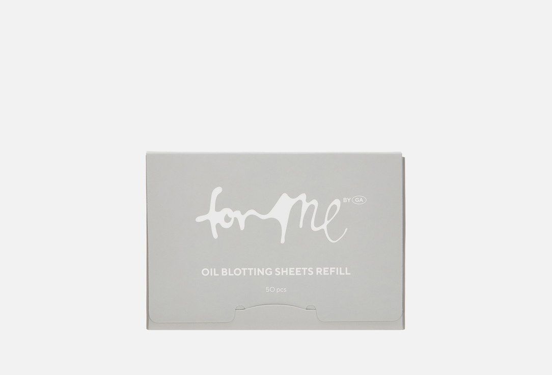 

матирующие салфетки FOR ME BY GOLD APPLE, Oil blotting sheet 50 шт