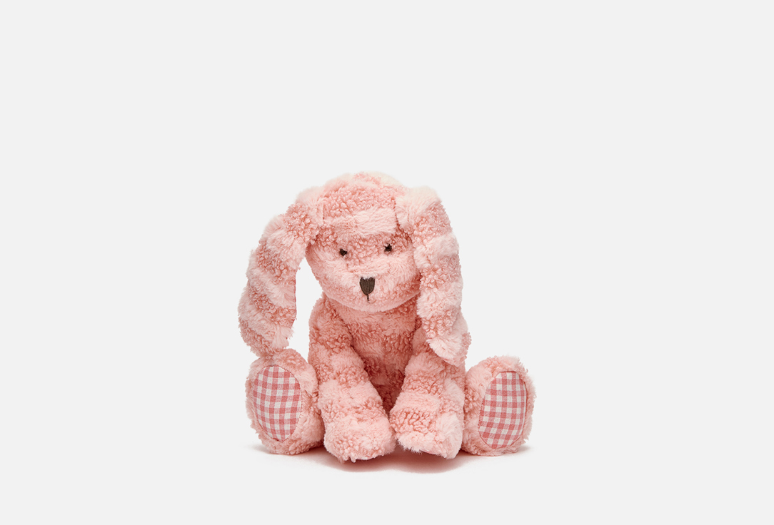 Изображение товара Мягкая игрушка Gulliver Зайка кудрявый розовый