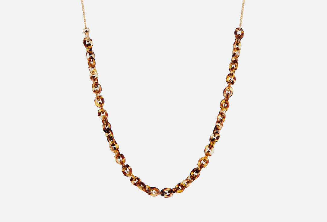 Изображение товара Цепочка для очков Ronda Золотая леопардовая бижутерная сплав и ацетат 2400р