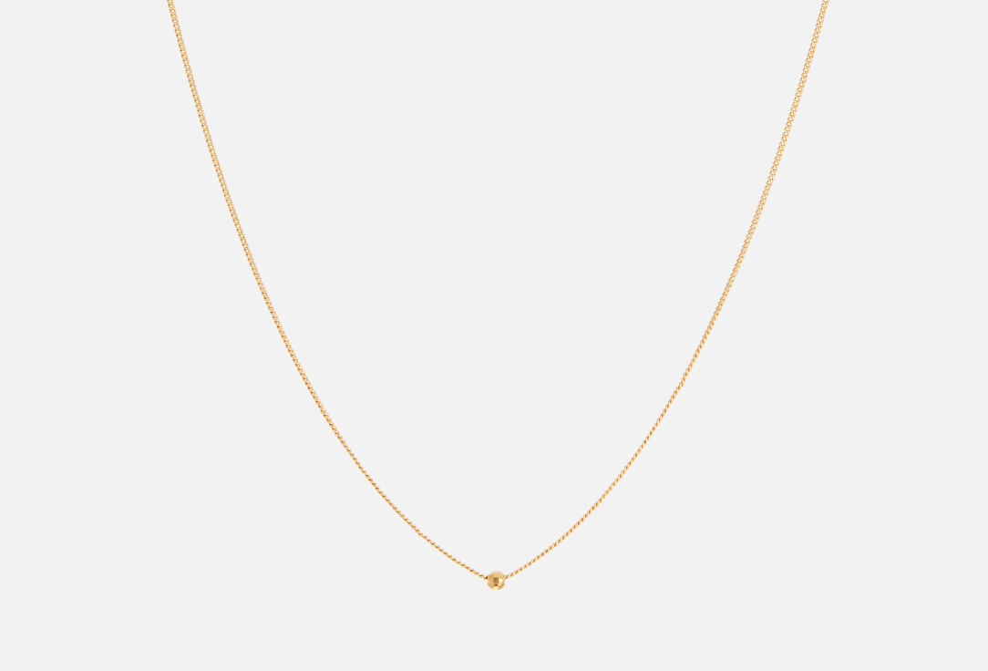 Изображение товара Цепочка для очков Ronda Золотистая, розовое чешское стекло