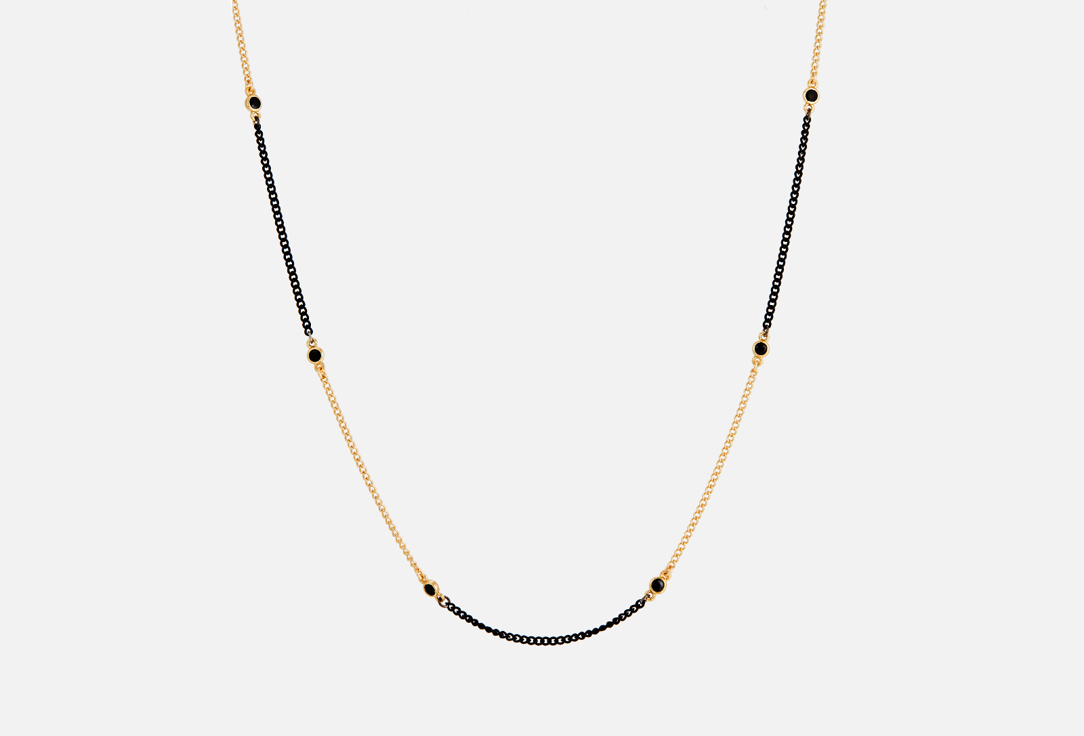 Изображение товара Цепочка для очков Ronda Черная, фианиты