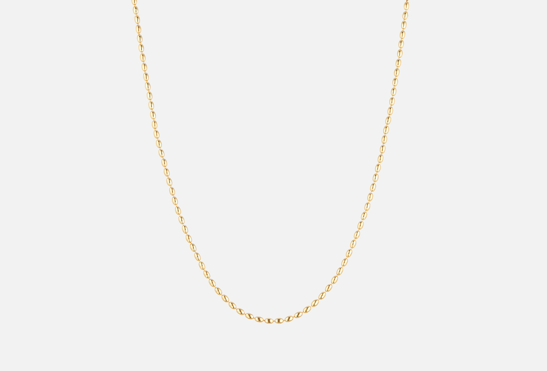 Изображение товара Золотистая цепочка для очков Ronda с коннектором черный или прозрачный