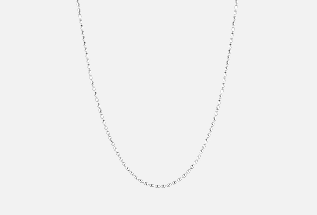 Изображение товара Стильная цепочка для очков Ronda серебристая с уникальным плетением