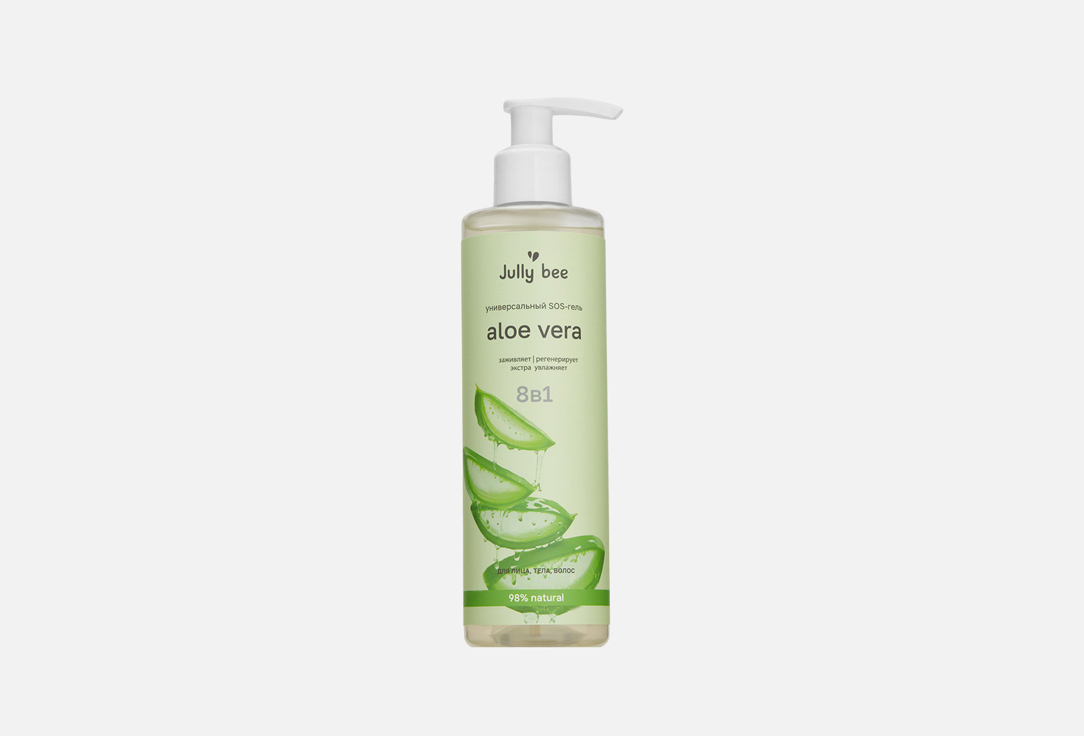 

Увлажняющий гель для тела JULLY BEE, Moisturizing aloe gel 250 мл