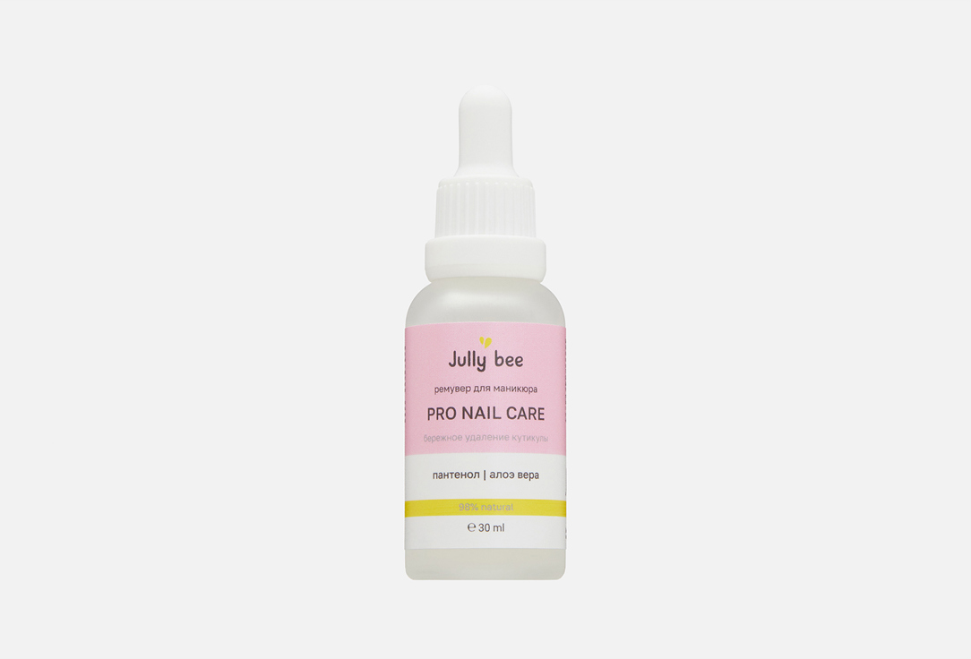 

Ремувер для ногтей и кутикулы JULLY BEE, Прозрачный, Cuticle remover 30 мл