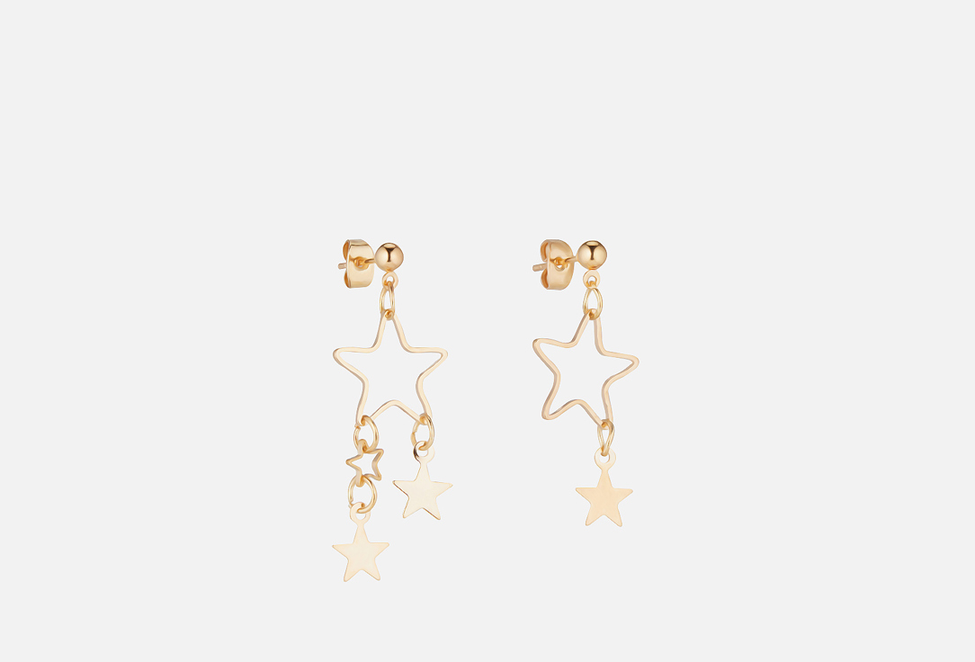 Изображение товара Серьги RINOVA Звезды золото