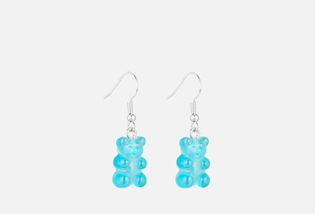 Изображение товара Серьги RINOVA Мишки голубые