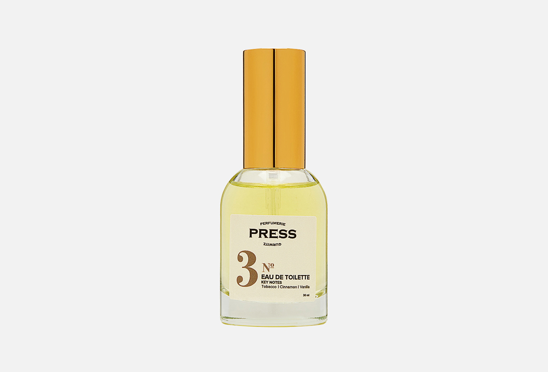 Изображение товара Туалетная вода PRESS GURWITZ PERFUMERIE № 3 Tobacco, Cinnamon, Vanilla