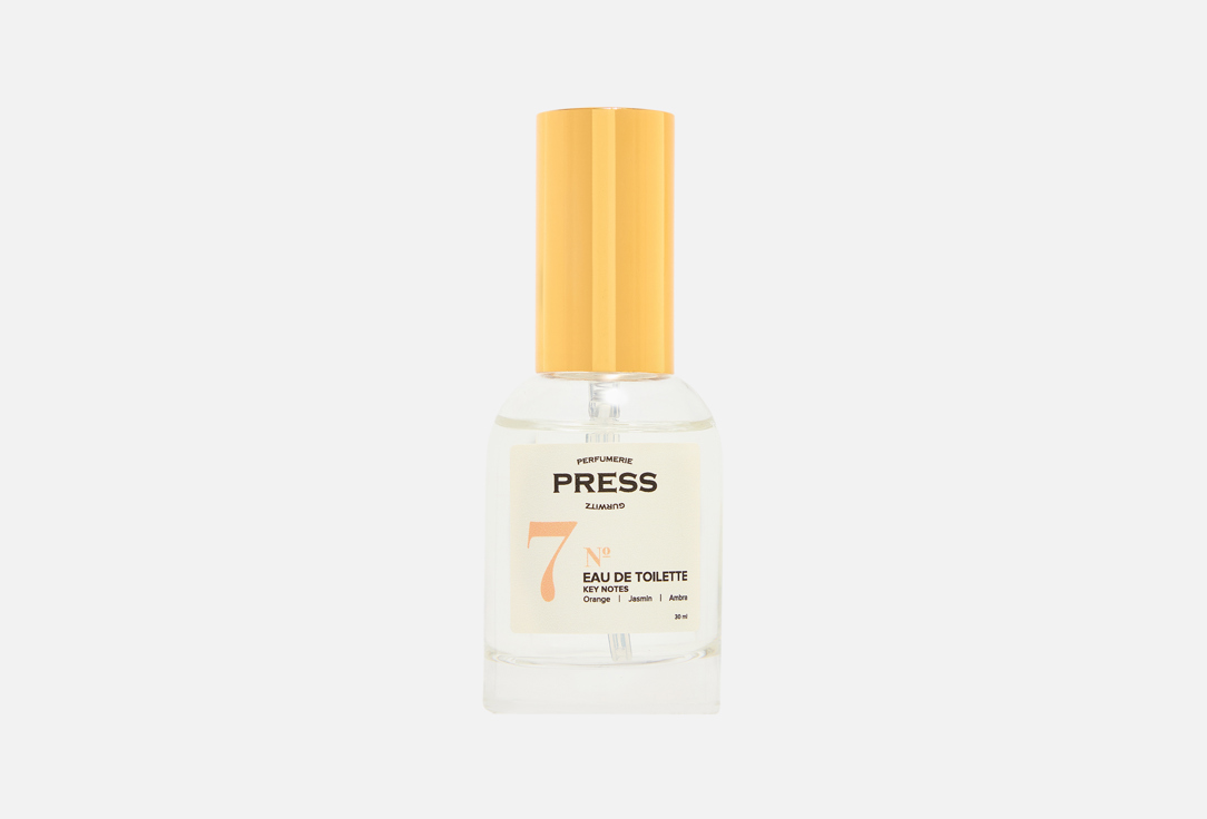 № 7 Orange, Jasmin, Ambra 30 мл