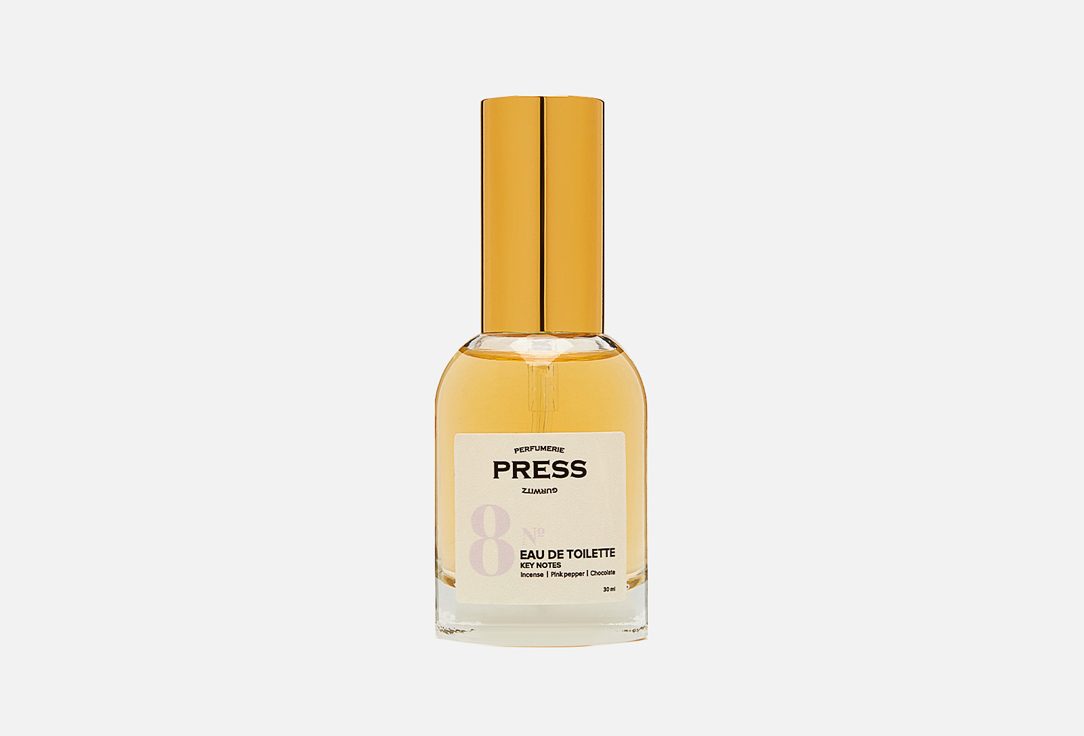 Туалетная вода PRESS GURWITZ PERFUMERIE № 8 Incense, Pink papper, Сhocolate  30 мл