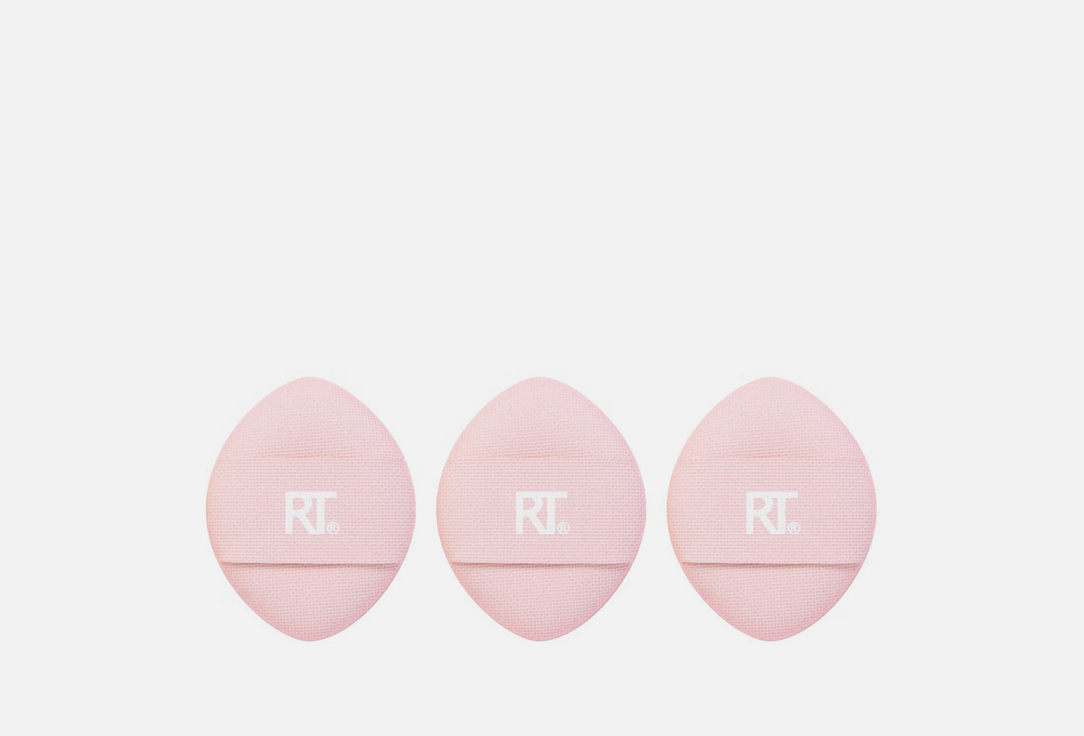 Изображение товара Набор мини-пуховок для пудры Real Techniques Mini miracle powder puff trio set