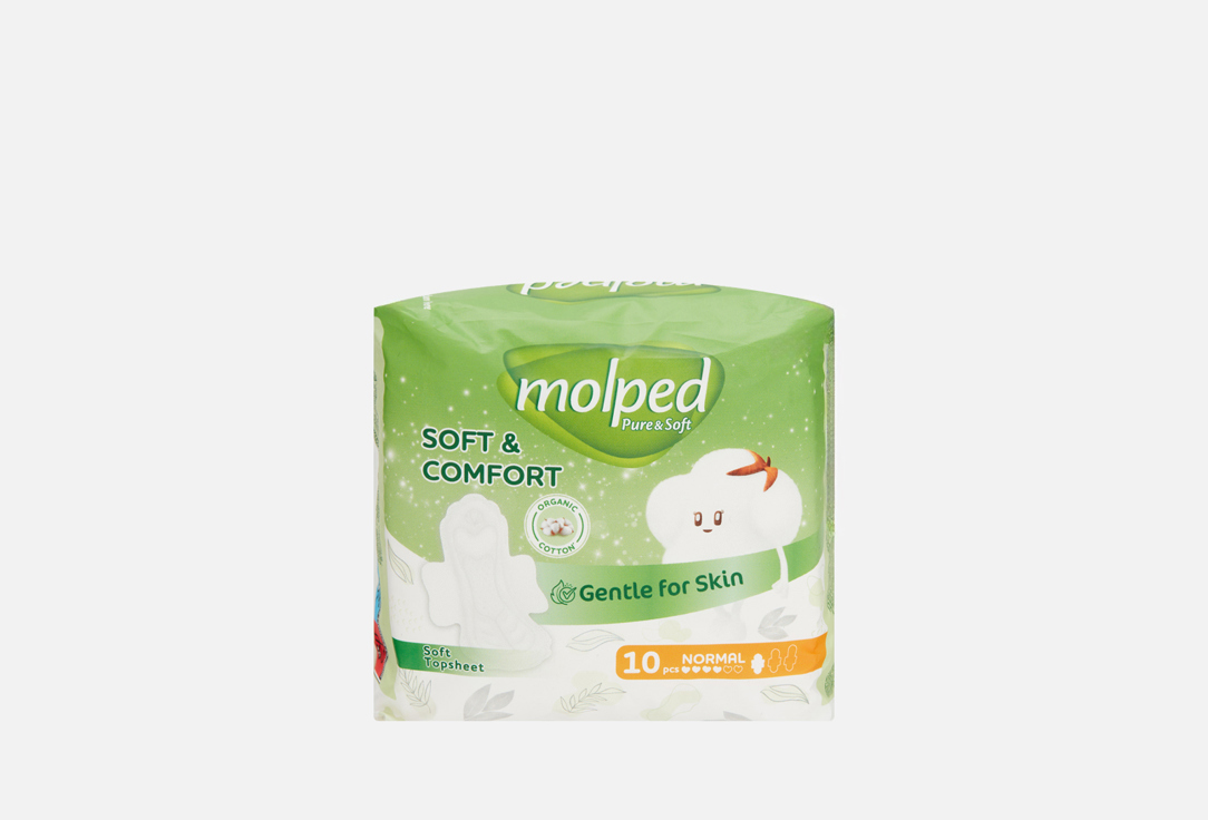 

Прокладки MOLPED, Ультратонкие Normal 10 шт