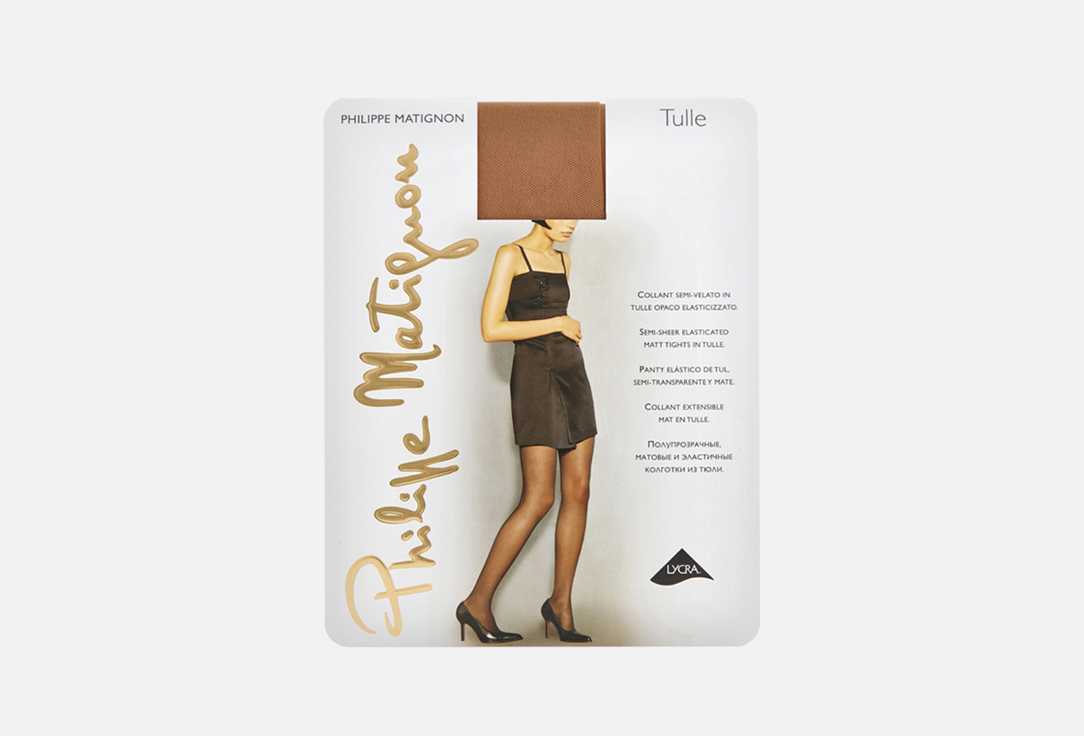 Изображение товара Эластичные матовые колготки с эффектом тюля Philippe Matignon Tulle playa для женщин