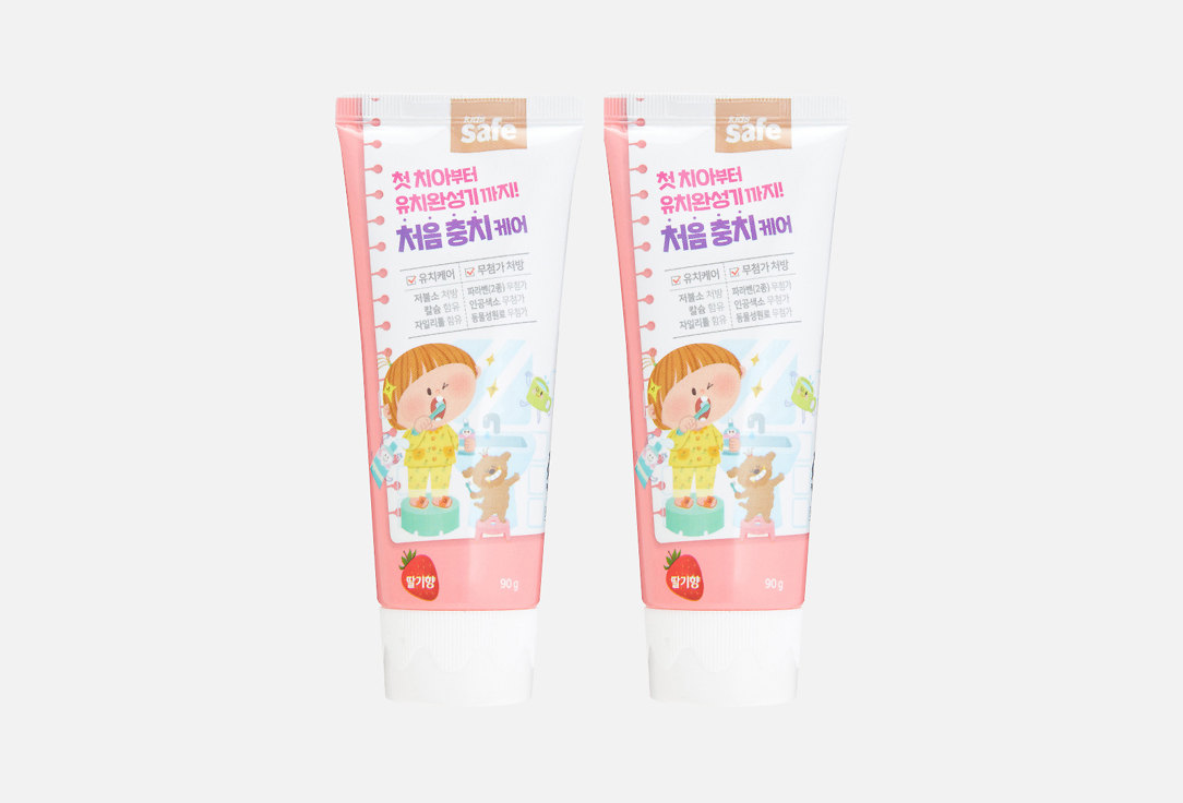 

Набор зубная паста LION, Со вкусом клубники 2 шт