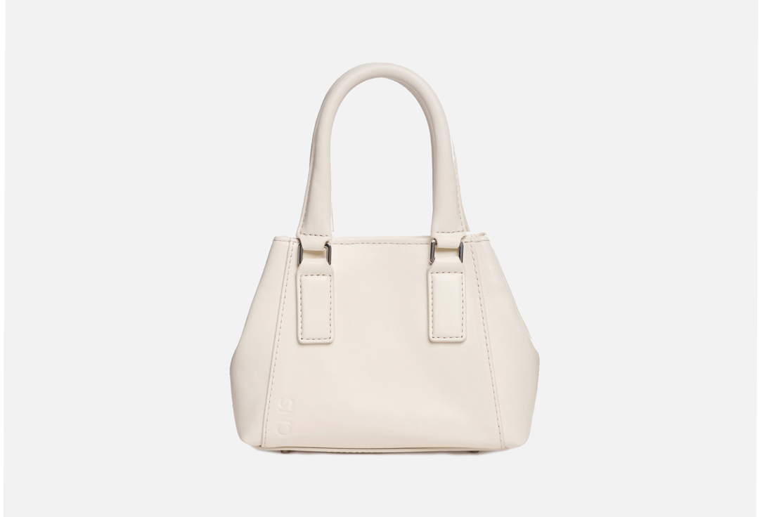 Изображение товара Женская сумка CNS COINED IN STONE DIANA micro Ivory из натуральной кожи