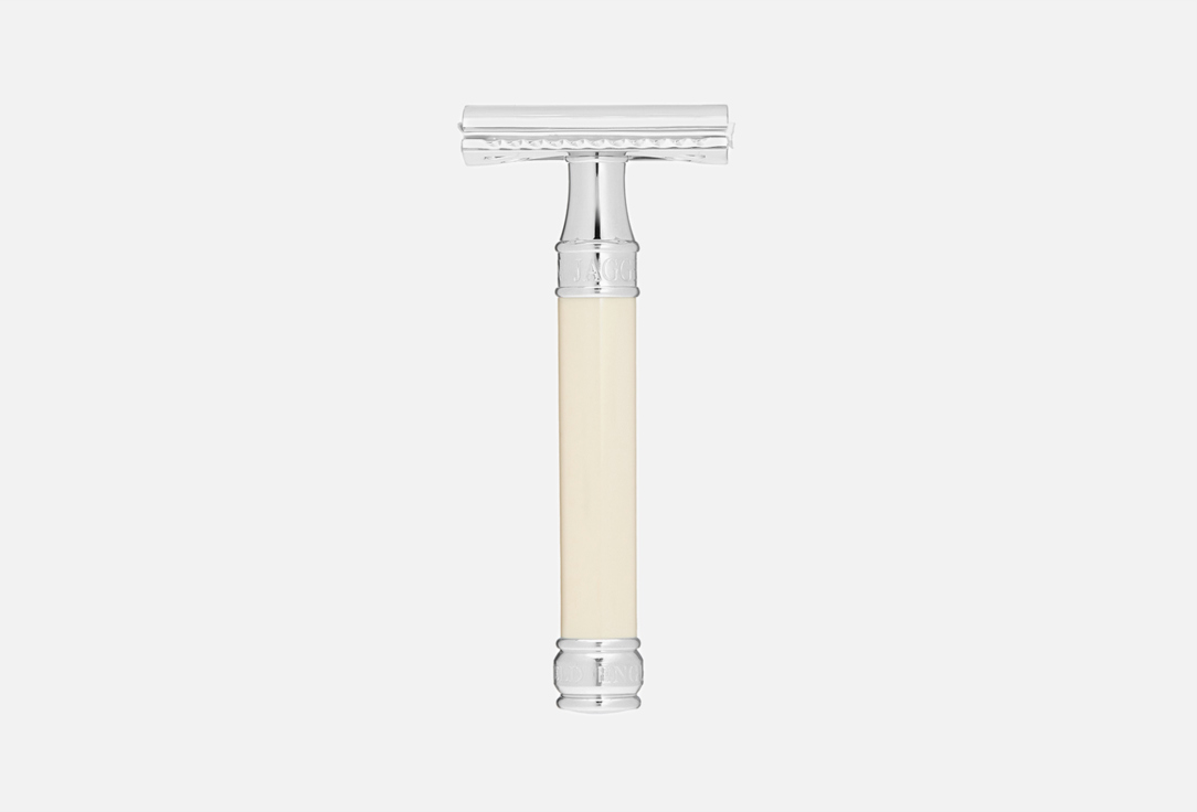 Изображение товара Бритвенный станок Edwin Jagger Слоновая кость, хром