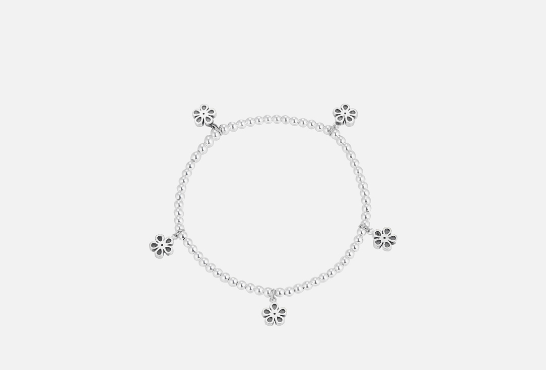Изображение товара БРАСЛЕТ серебряный Spiralis Флора