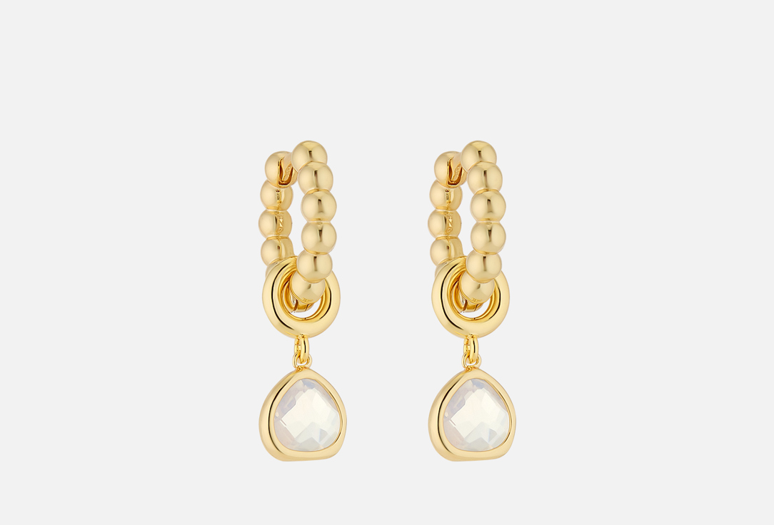 Серьги KOTLO STUDIO White drops 2 шт