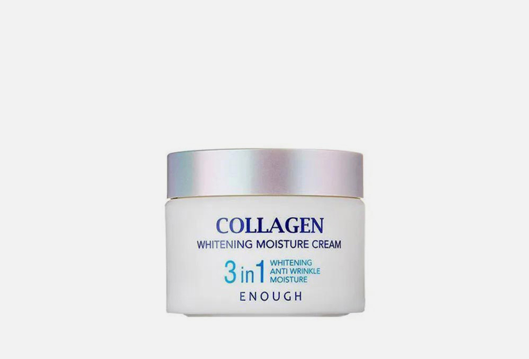 Антивозрастной увлажняющий крем для лица Enough Collagen 3 in 1  