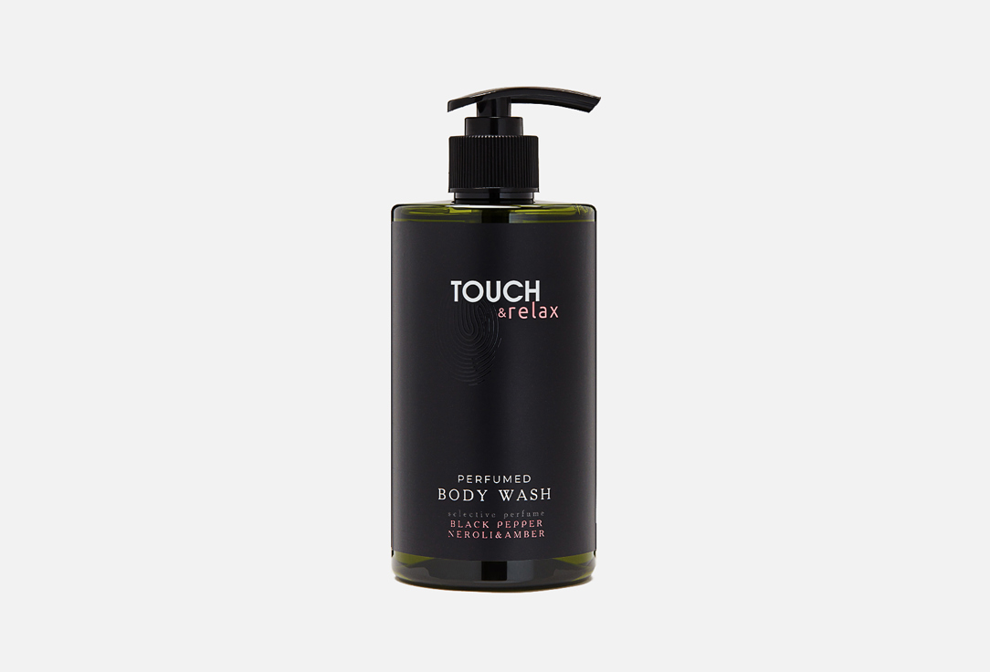 Парфюмированный гель для душа TOUCH&RELAX Черный перец, нероли и амбра 450 мл
