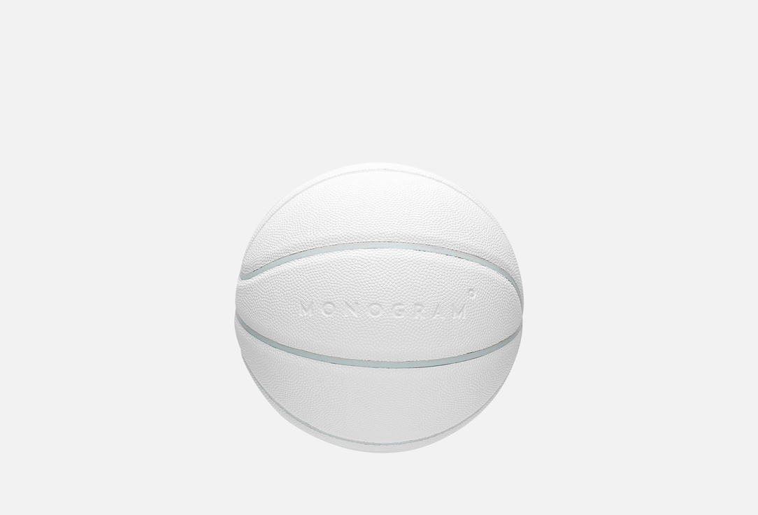 Мяч баскетбольный MONOGRAM 1501, white 1 шт