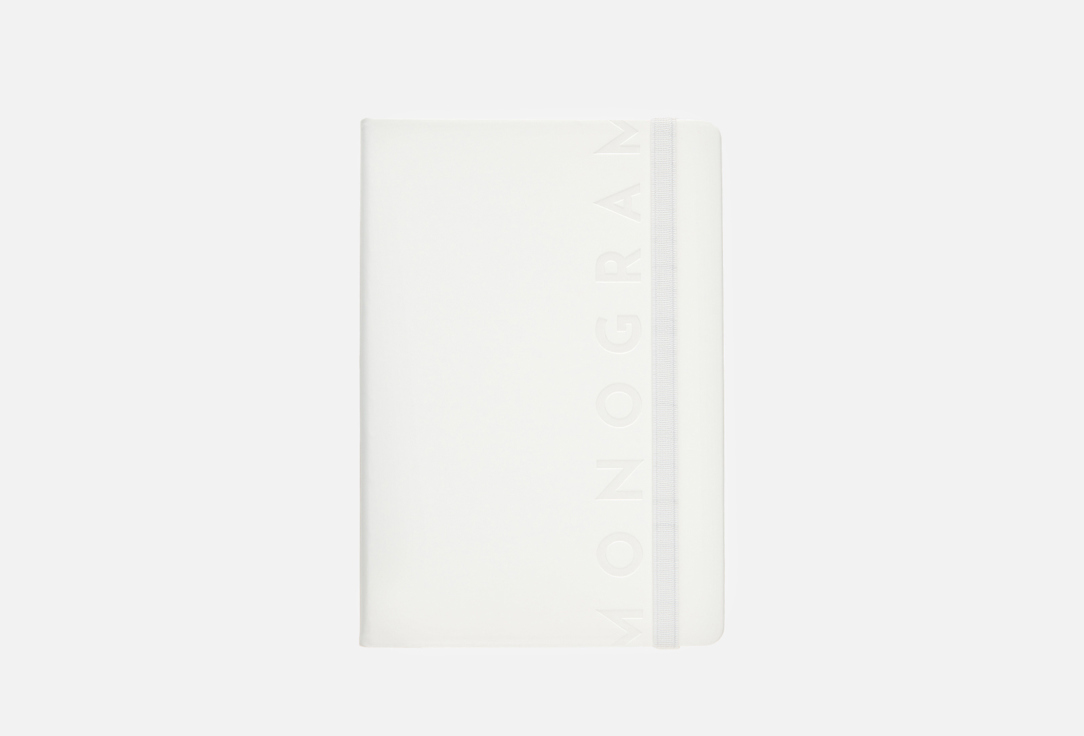 

Блокнот MONOGRAM, 4031, кремовые листы в точку А5, white 1 шт
