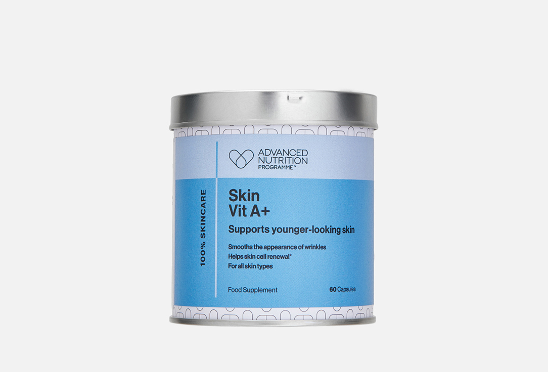 

Программа преображения кожи ADVANCED NUTRITION PROGRAMME, Skin Vit A+ Витамин А, Витамин D3 в капсулах 60 шт