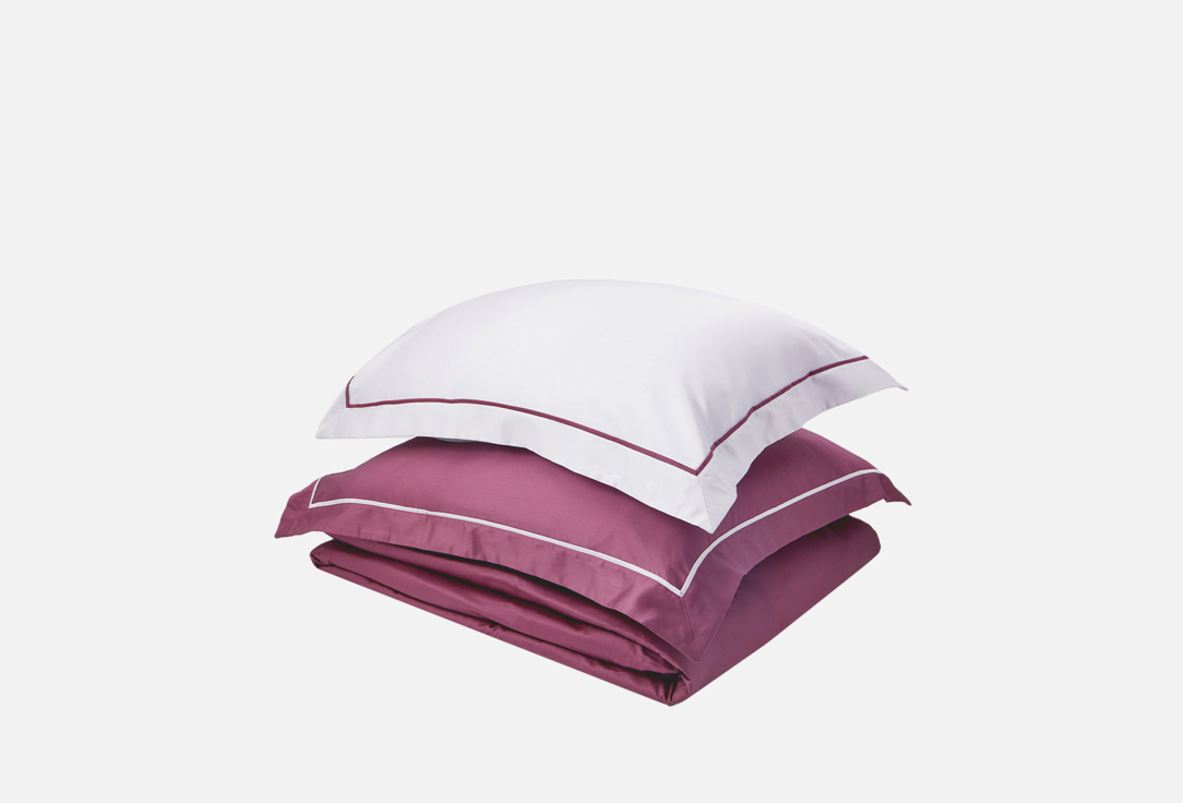 Изображение товара Комплект постельного белья Нормтекс Элегия евровый 300ТС мако-сатин с декоративными ушками