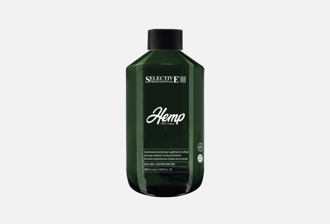 Изображение товара Кондиционер для сухих волос Selective Professional hemp hydrating conditioner for dry and brittle hair