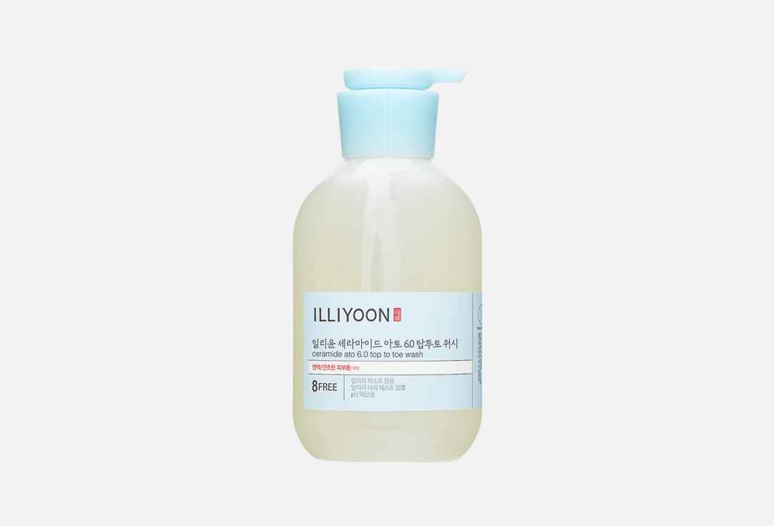

Гель для душа ILLIYOON, Ceramide ato 6.0 top to toe wash 500 мл
