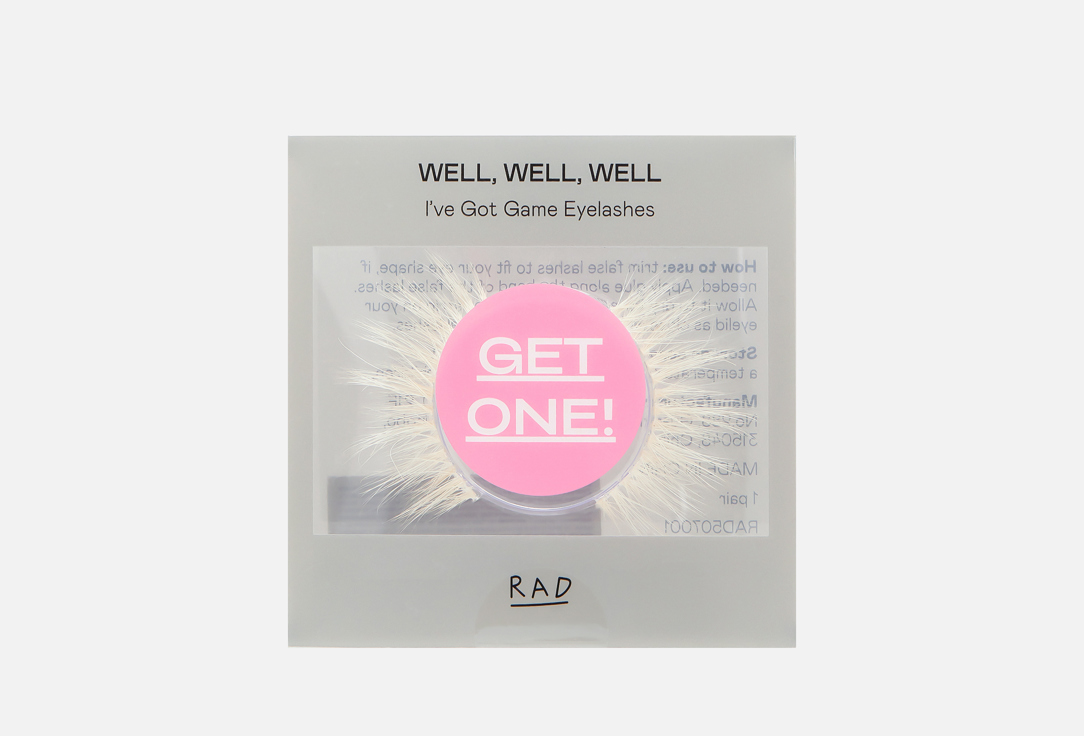 Ive Got Game Eyelashes 1 шт 504₽