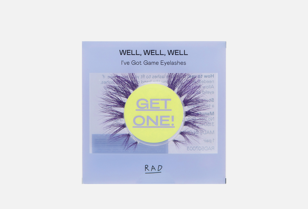 Ive Got Game Eyelashes 1 шт 504₽