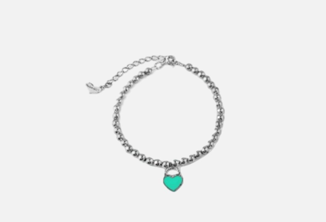 Изображение товара Браслет серебряный Золото Русских BOBBLES с сердцем Self love