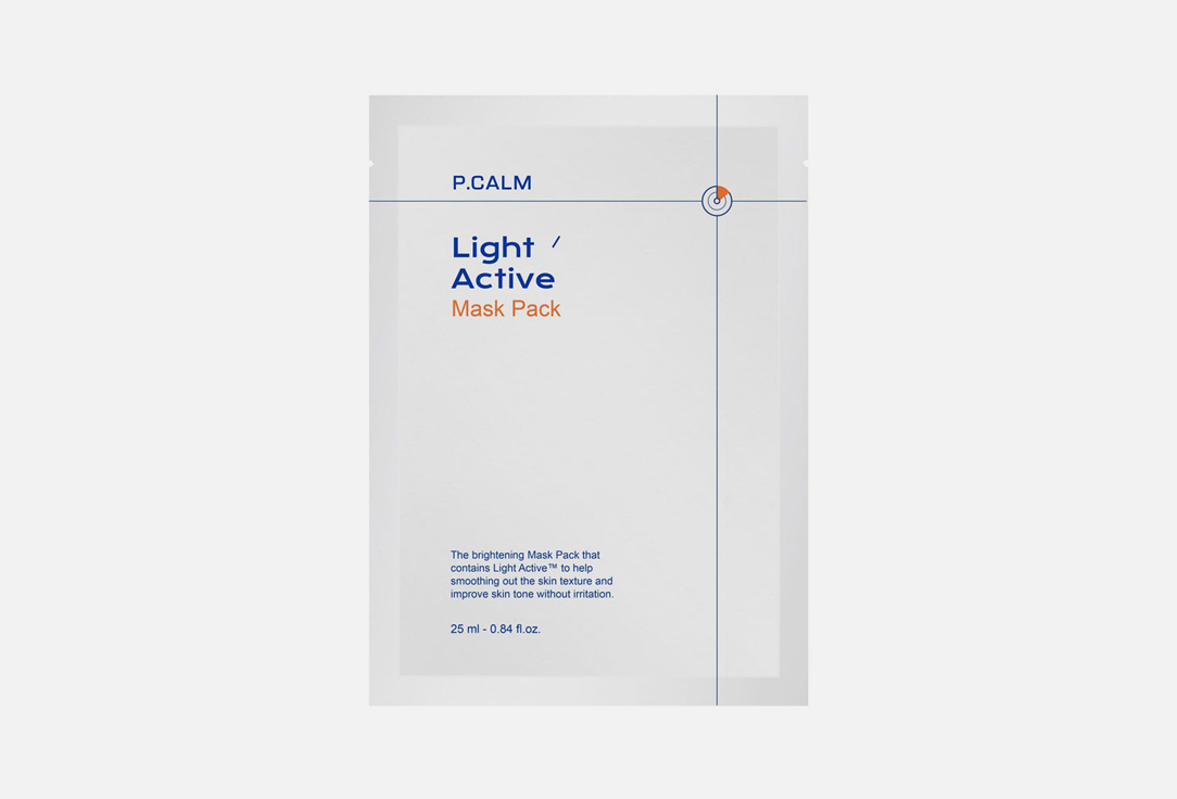 

Тканевая маска P.CALM, Light Active Mask Pack 1 шт