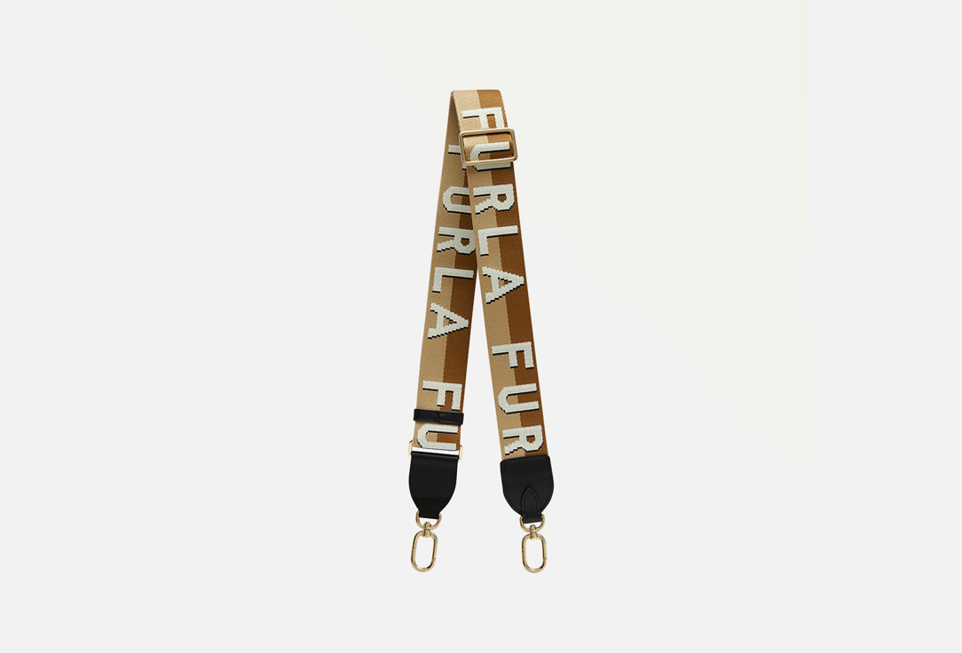

Ремень для сумки FURLA, Коричневый, FIONA SHOULDER STRAP Corda Naturale