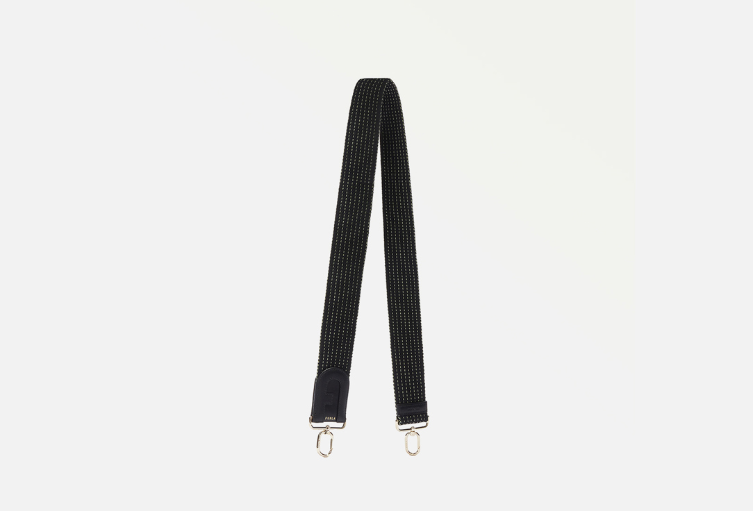 Изображение товара Ремень Furla Fiona Shoulder Strap Nero - стильный аксессуар для сумки