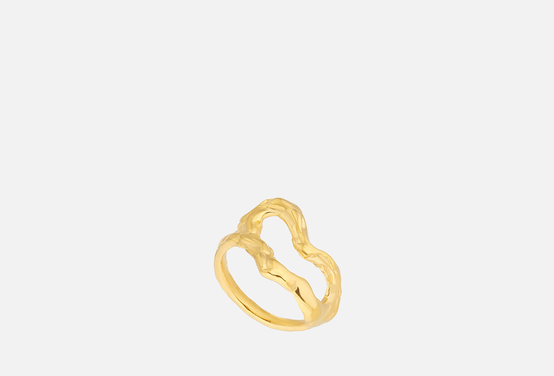 Кольцо позолоченное RINGSTONE Love ONESIZE мл