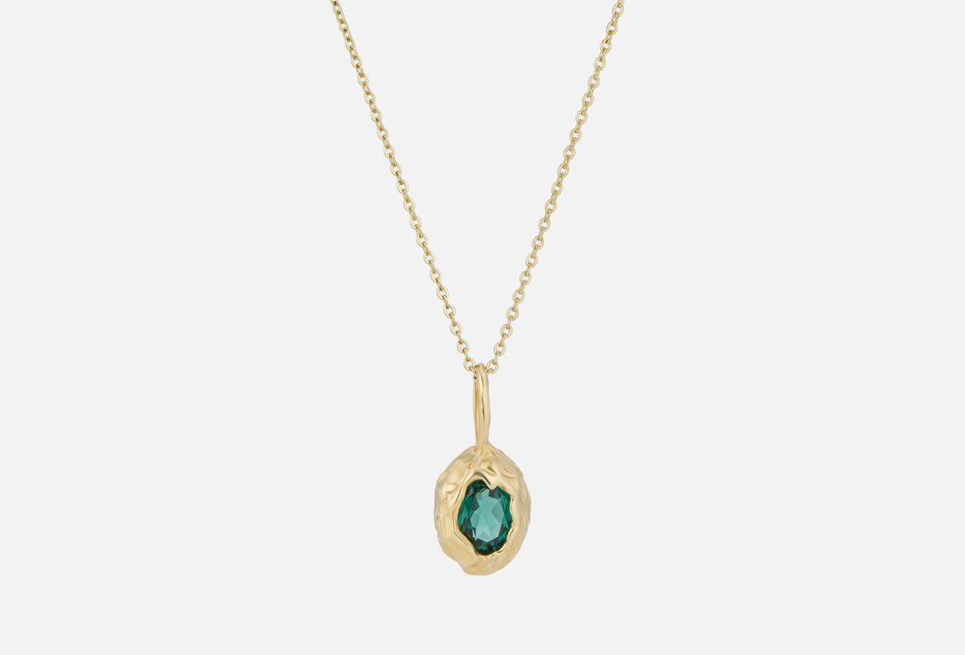 

Подвеска позолоченная с турмалином RINGSTONE, Elle 1 шт