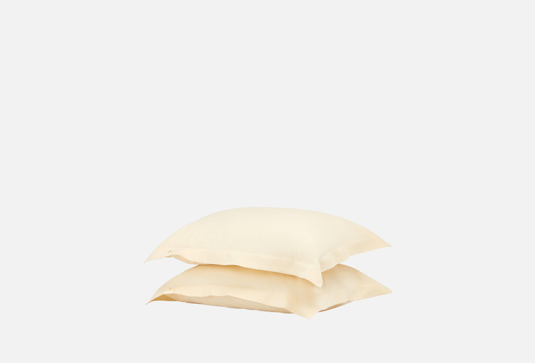 

Комплект наволочек ВЕЩИ И СНЫ, Бежевый, Лен и полынь, Молочные облака, 50х70 2 шт