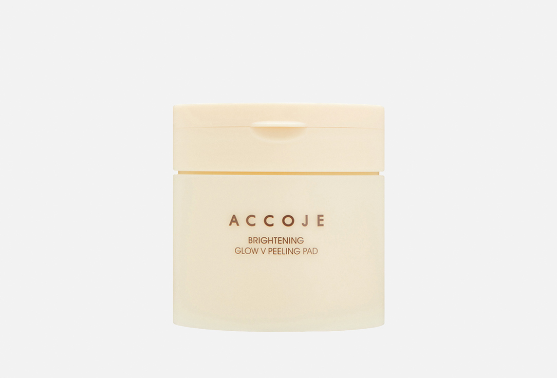 Изображение товара осветляющие диски для пилинга Accoje BRIGHTENING GLOW V