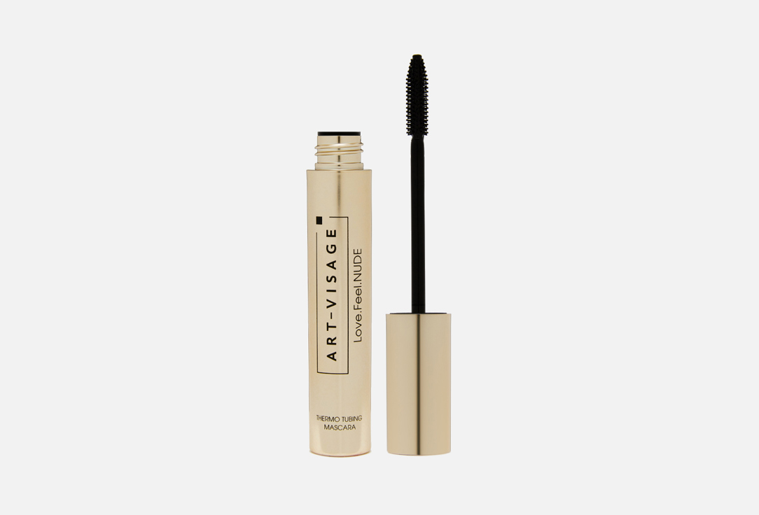 

Термотушь для ресниц ART-VISAGE, Черный, Love.Feel.NUDE Thermo tubing mascara 6 мл