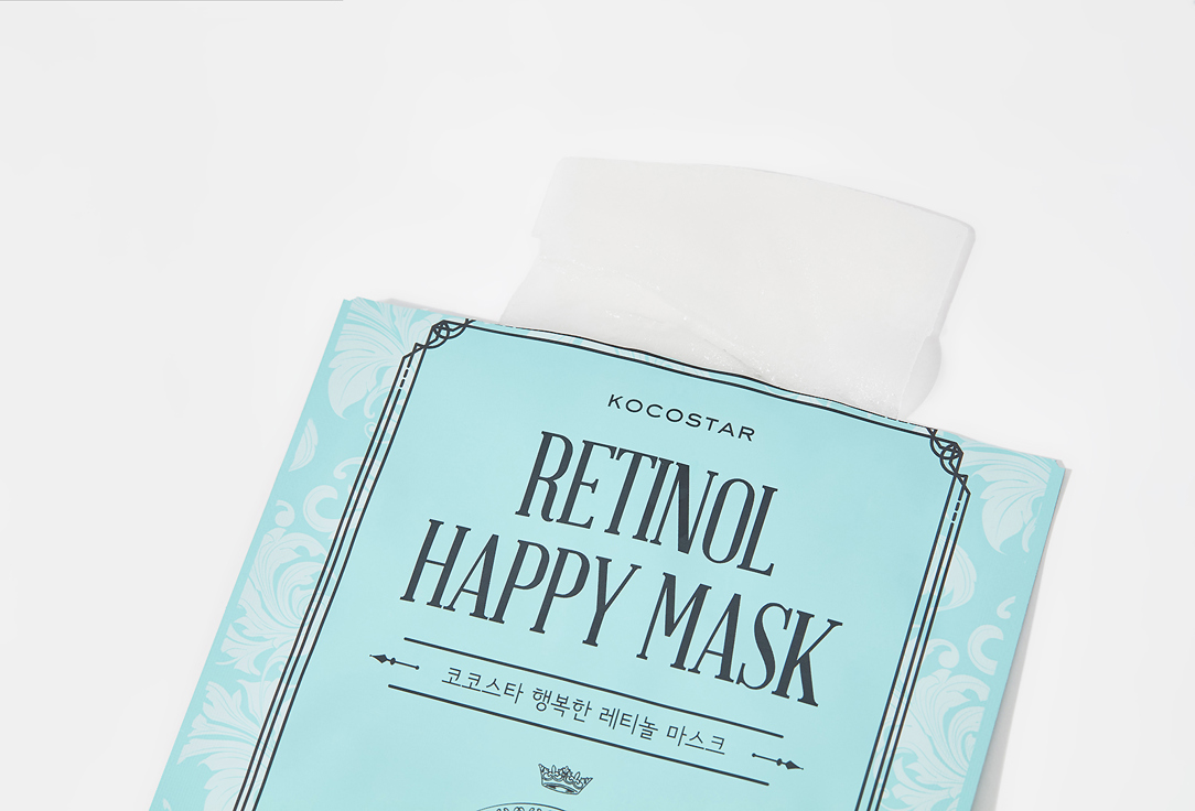 Kocostar Антивозрастная маска для лица Retinol happy mask