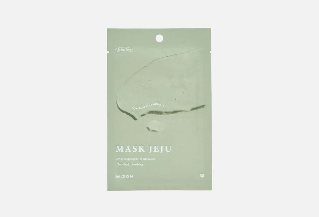 Изображение товара Успокаивающая тканевая маска для лица Mizon Jeju Houttuynia